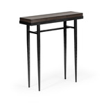 Wick Console Table - Black / Espresso Maple
