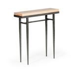 Wick Console Table - Natural Iron / Natural Maple