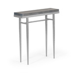 Wick Console Table - Vintage Platinum / Grey Maple