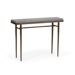 Wick Console Table - Bronze / Grey Maple