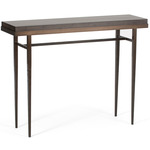 Wick Console Table - Dark Smoke / Grey Maple