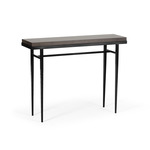 Wick Console Table - Black / Espresso Maple