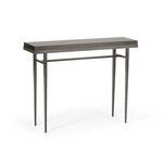 Wick Console Table - Natural Iron / Espresso Maple