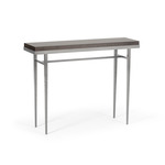 Wick Console Table - Vintage Platinum / Espresso Maple
