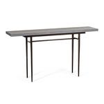 Wick XL Console Table - Dark Smoke / Grey Maple