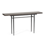 Wick XL Console Table - Black / Espresso Maple