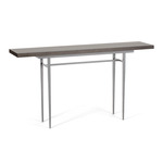 Wick XL Console Table - Vintage Platinum / Espresso Maple