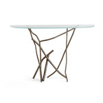 Brindille Console Table - Bronze / Clear