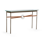 Equus Console Table - Bronze / Natural Iron