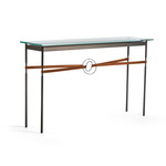 Equus Console Table - Dark Smoke / Vintage Platinum