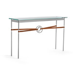 Equus Console Table - Vintage Platinum / Dark Smoke