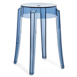 Charles Ghost Bar Stool - 2 Pack - Transparent Powder Blue