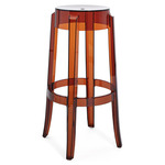 Charles Ghost Bar Stool - 2 Pack - Transparent Amber