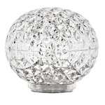 Mini Planet Table Lamp - Clear Crystal