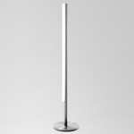 One Well Known Sequence Floor Lamp - Inox / Opal
