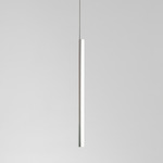 One Well Known Sequence Vertical Pendant - Inox / Opal