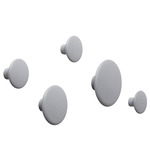 Dots Wood Elements - Gray