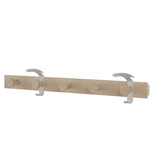 Avail Coat Rack - Oak + Grey