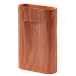 Ridge Vase - Terracotta / Terracotta