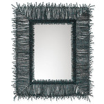 Amaya Rectangle Mirror - Blue / Mirror