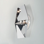 Aline Wall Sconce / Ceiling Light - Polished Stainless Steel