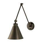 Aidan Swing Arm Sconce - Architectural Bronze
