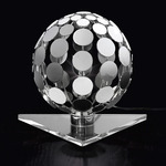 Sfera Table Lamp - Clear / Polished Chrome