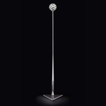 Sfera Floor Lamp - Clear / Polished Chrome