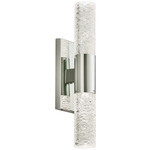 Ayako Wall Sconce - Polished Chrome / Clear