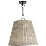 Coastal Living Augustine Outdoor Pendant - White / White Wash