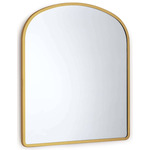 Cloak Mirror - Natural Brass / Mirror