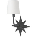Etoile Wall Sconce - Oil Rubbed Bronze / White