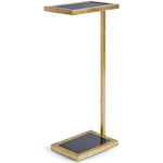 Liam Drink Table - Gold Leaf