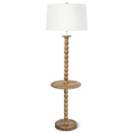 Coastal Living Perennial Floor Lamp - Natural / White