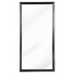 Rectangle Mirror - Blackened Steel / Mirror