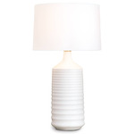 Coastal Living Temperance Table Lamp - White / White
