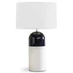 Westport Table Lamp - White / White