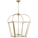 Charleston Pendant - Satin Brass