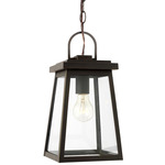 Founders Outdoor Pendant - Antique Bronze / Clear