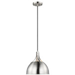 Rockland Pendant - Brushed Nickel