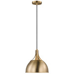 Rockland Pendant - Satin Brass