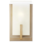 Syll Wall Sconce - Satin Brass / Satin Etched