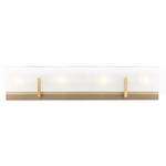 Syll Bathroom Vanity Light - Satin Brass / Satin Etched