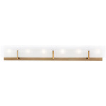 Syll Bathroom Vanity Light - Satin Brass / Satin Etched