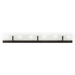 Syll Bathroom Vanity Light - Midnight Black / Satin Etched