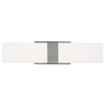 Vandeventer Bathroom Vanity Light - Brushed Nickel / White