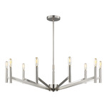 Vector Chandelier - Brushed Nickel