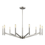 Vector Chandelier - Brushed Nickel