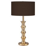 Clive Table Lamp - Brass / Taffeta Bronze