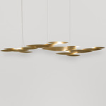 I Lucci Argentati Linear Suspension - Brushed Gold